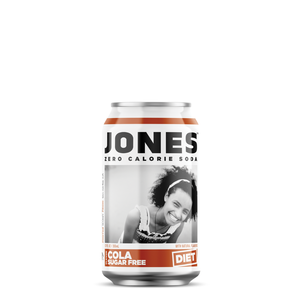JONES Diet Cola Cans