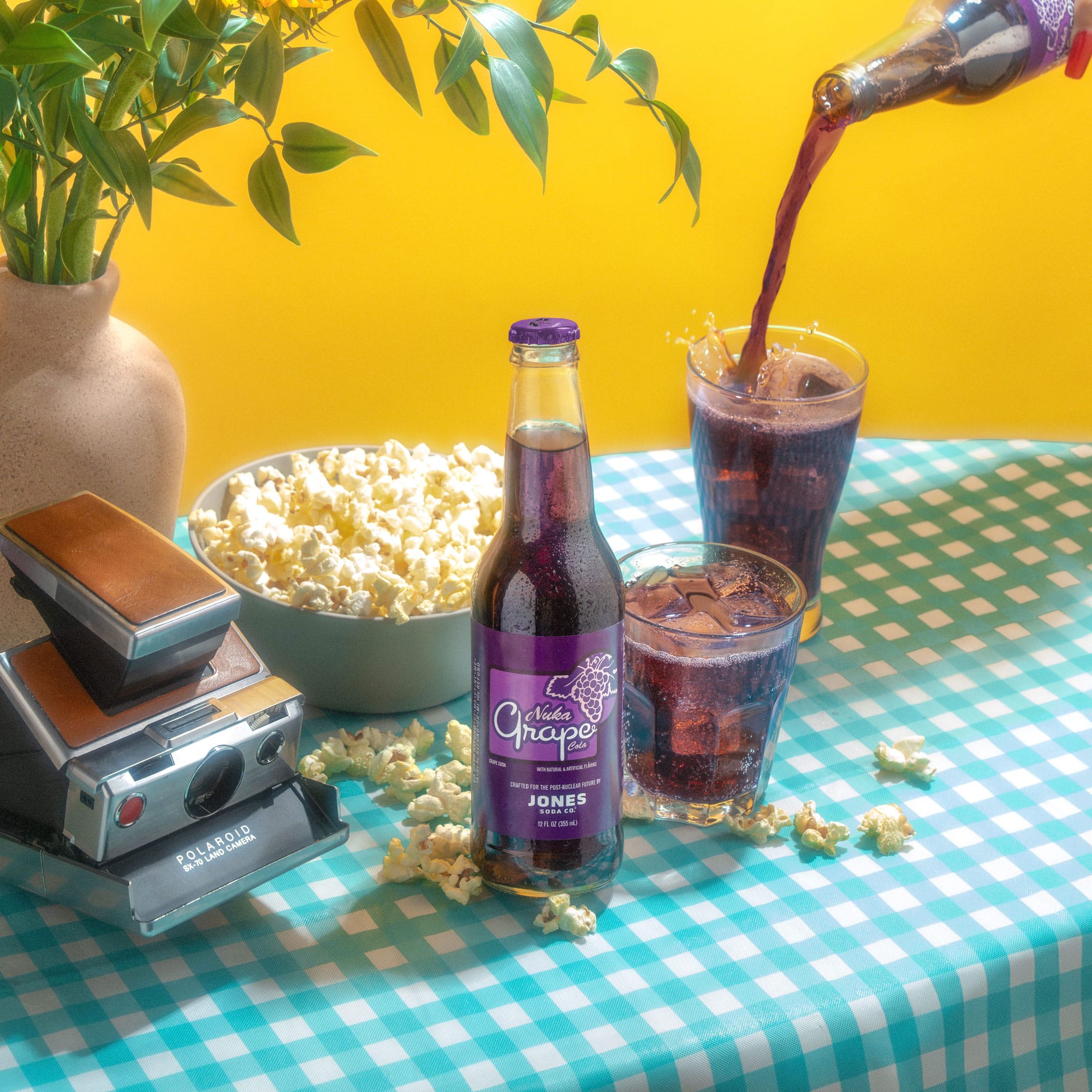 Jones Soda Nuka Grape Cola