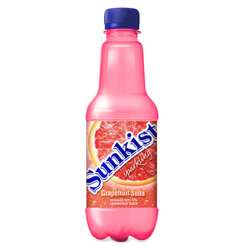 Sunkist Pink Grapefruit Soda (KOREA)